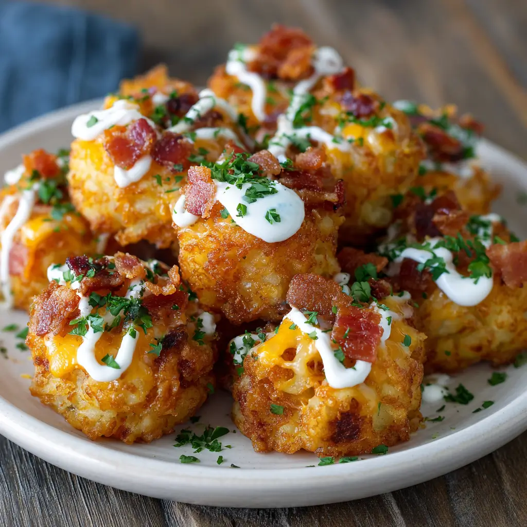 Tasty Loaded Tater Tot Appetizers Recipe (1)