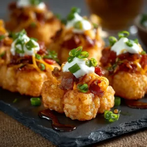 Tasty Loaded Tater Tot Appetizers Recipe (2)