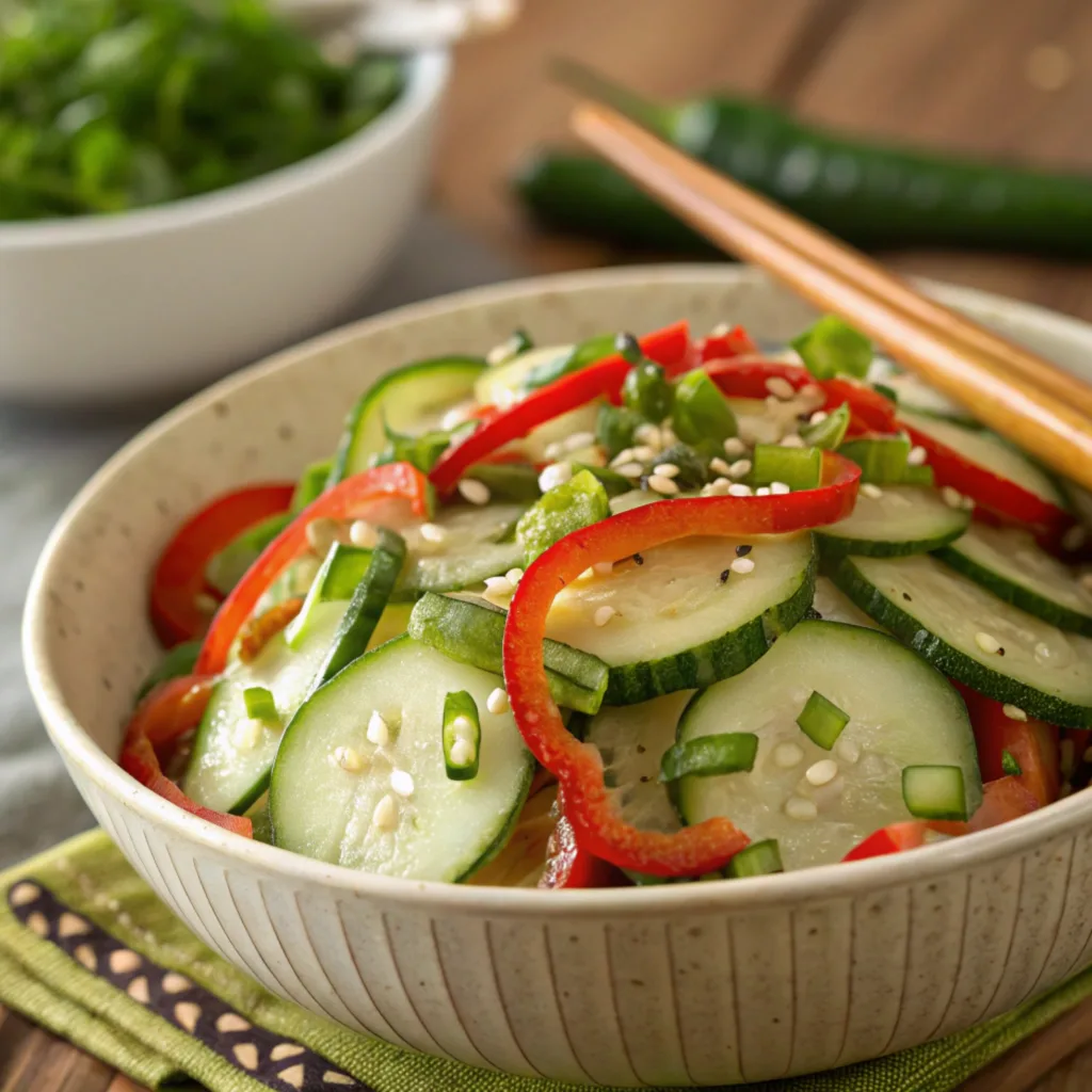 🥒 Easy Asian Cucumber Salad: A Refreshing Burst of Flavors for Busy Weeknights Asian Cucumber Salad So Yummy Home Made