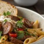 Cajun Sausage Pasta Cajun Sausage Pasta Is A Delig