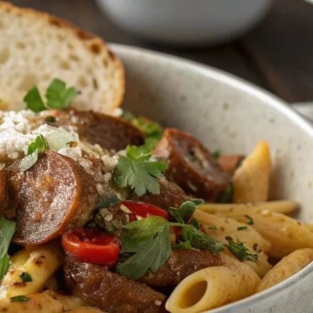 Cajun Sausage Pasta Cajun Sausage Pasta Is A Delig