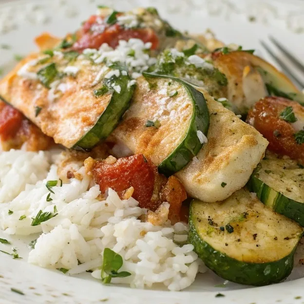 Easy Chicken Zucchini Bake Fills Your Kitchen With