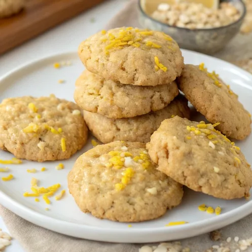 Easy Lemon Oatmeal Cookies No Bake Recipe