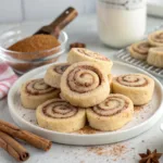 Easy No Bake Cinnamon Roll Cookie Recipe