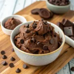 Edible Brownie Batter Easy No Bake Dessert