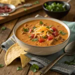 High Protein Creamy Taco Soup