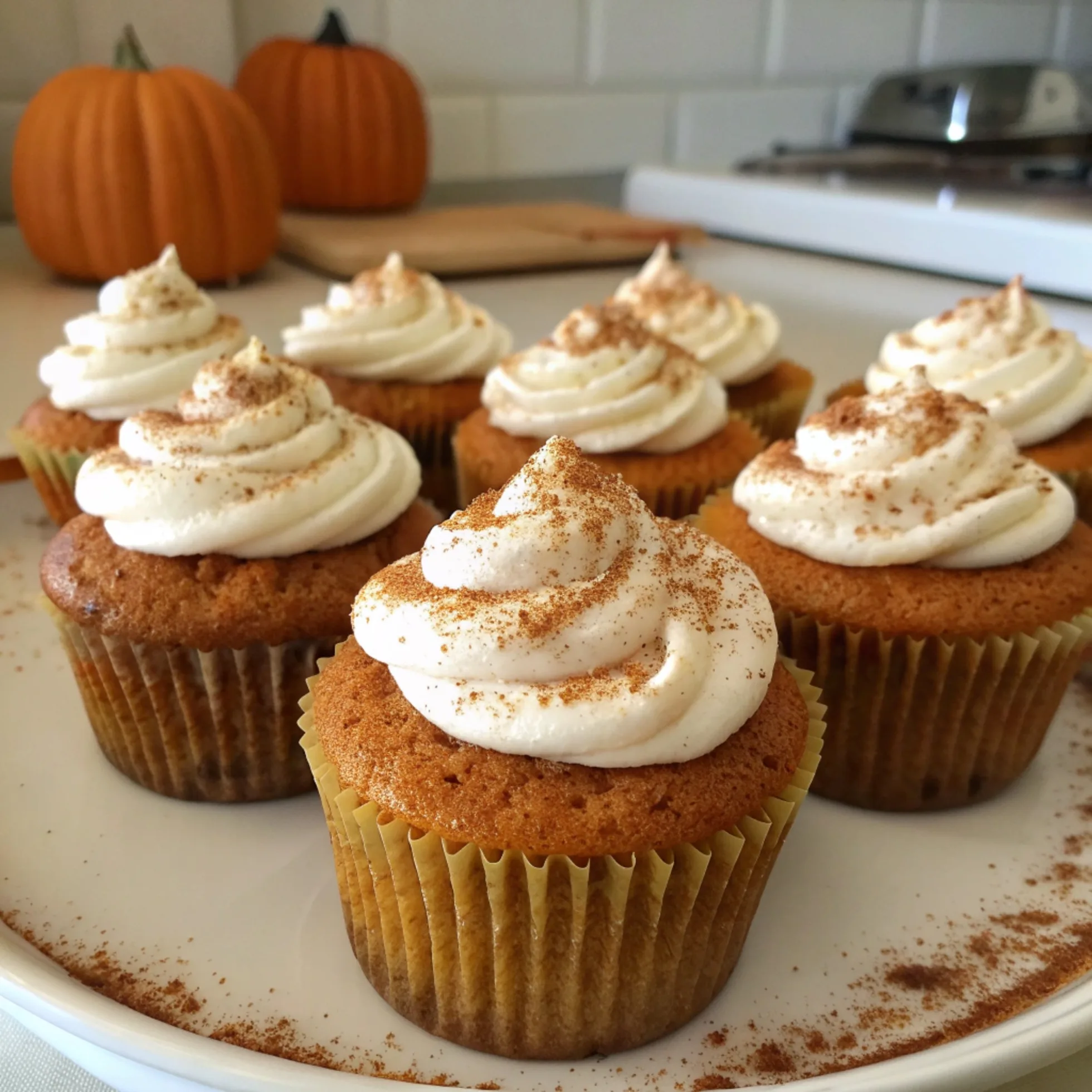 Homemade Pumpkin Cupcakes So Yummy Deliciou