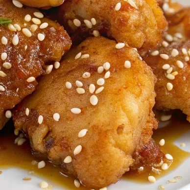 Honey Sesame Chicken Honey Sesame Chicken Is A Del