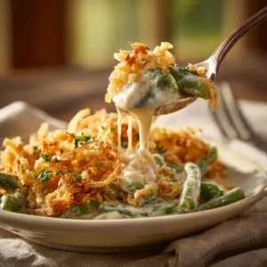 Macro Of A Golden Bubbling Savory Green (2)