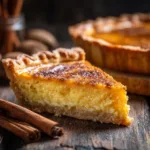 Macro Photography Of A Golden Pumpkin Pie (2)