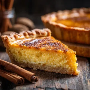 Macro Photography Of A Golden Pumpkin Pie (2)