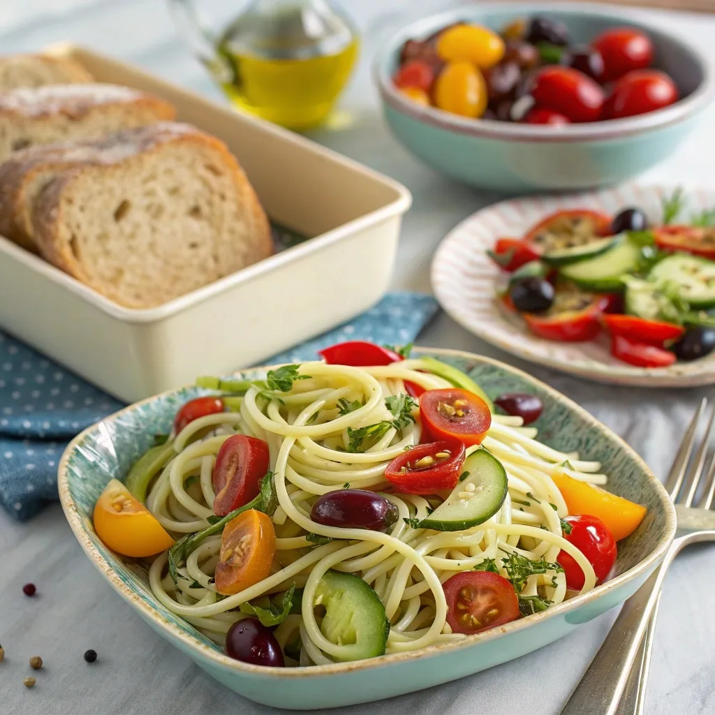 Spaghetti Salad With Italian Dressing Is Not Just
