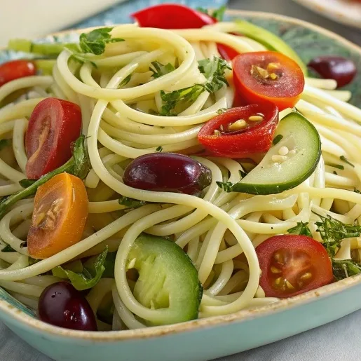 Spaghetti Salad With Italian Dressing Is Not Just