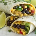 These 10 Minute Vegan Burrito Wraps Are A Delightf
