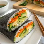 Vegan Onigirazu Sushi Sandwich T