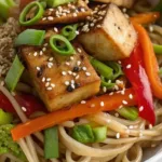 Vegan Teriyaki Noodle Bowl No Smok (1)