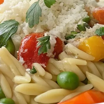 Veggie Orzo Is A Comforting Dish That Brings Toget