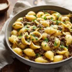 Zoom Cozy Serving Scene Bowl Of Creamy Garlic (3)