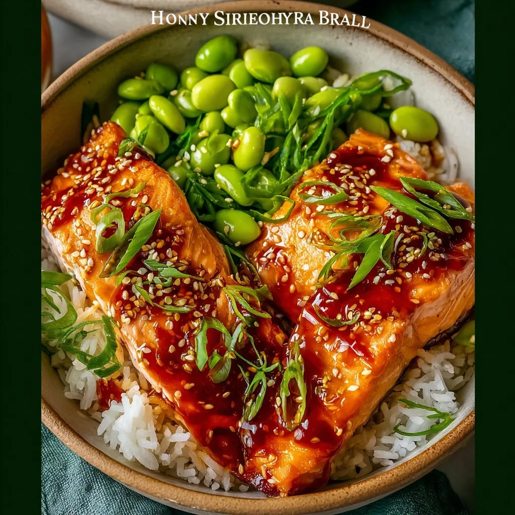 Honey Sriracha Salmon Bowls: A Sweet and Spicy Delight