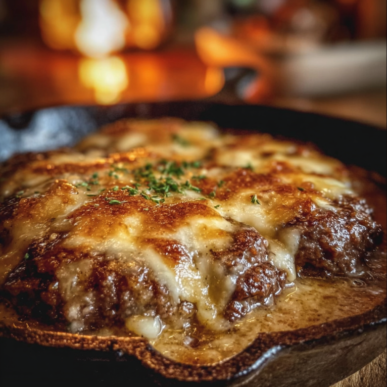 Amish Hamburger Steak Bake