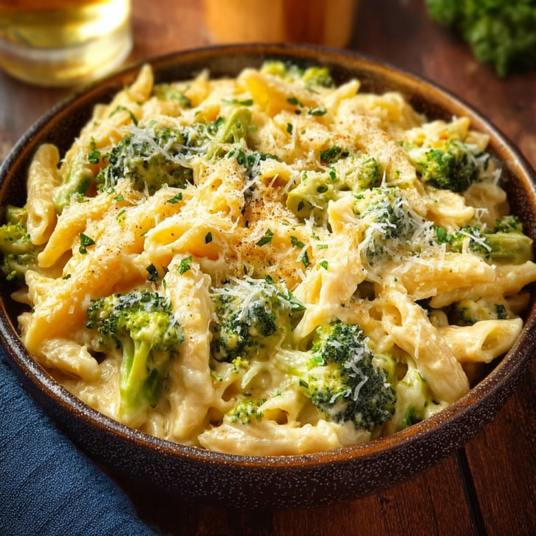 Creamy Cheesy Broccoli Pasta