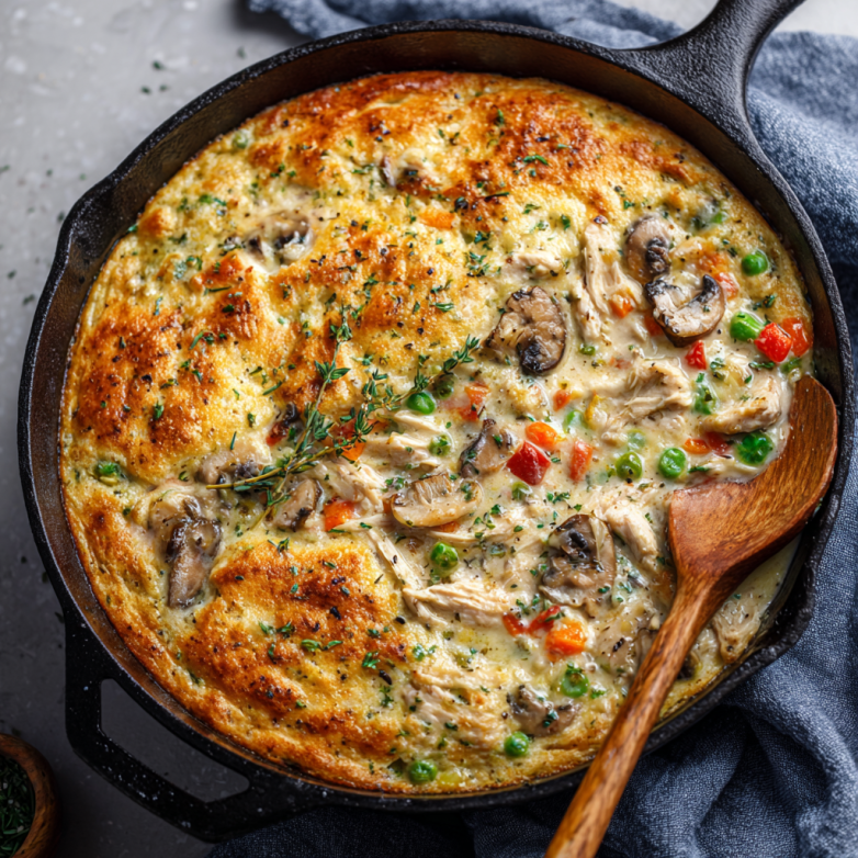 Crustless Chicken Pot Pie (2)