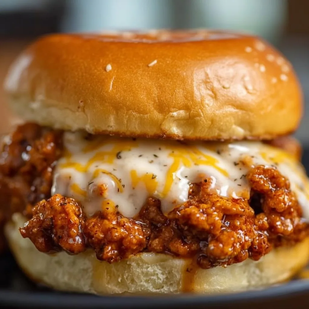 Cajun Chicken Sloppy Joes