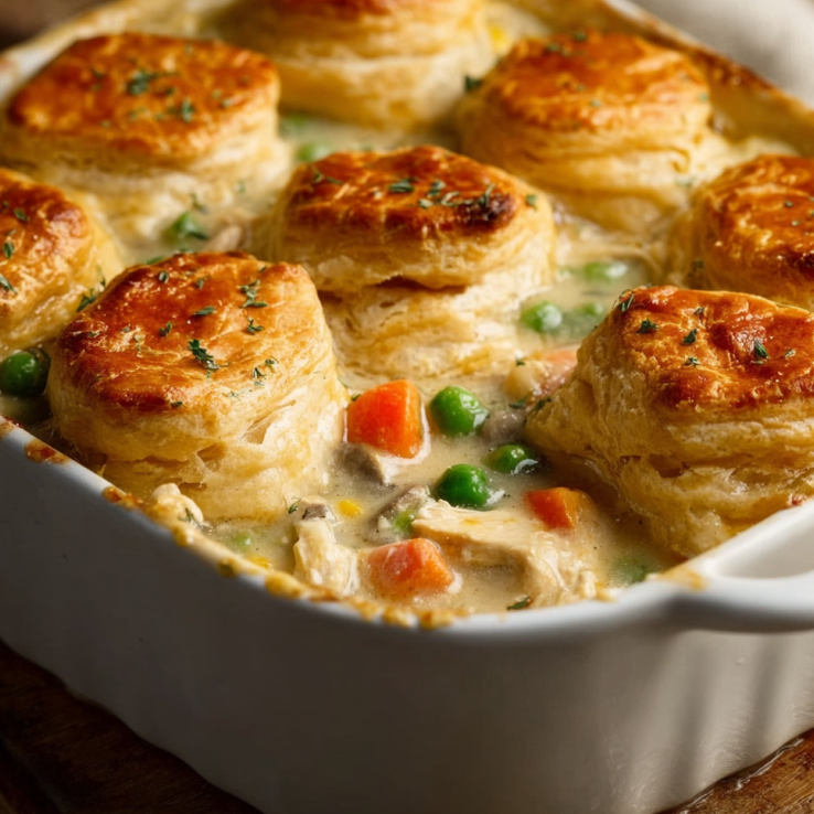 Easy Homemade Chicken Pot Pie Casserole 1