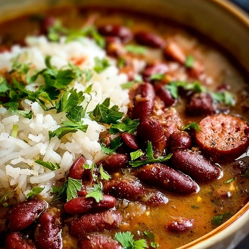 Louisiana Red Beans and Rice