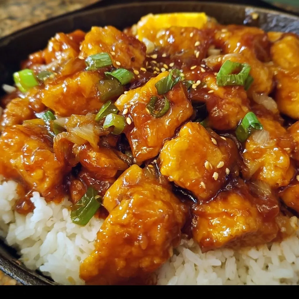 Vegan Orange Chicken (Tofu)