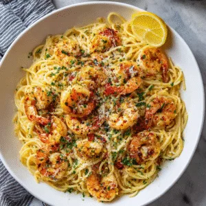 Garlic Butter Shrimp Pasta (1)