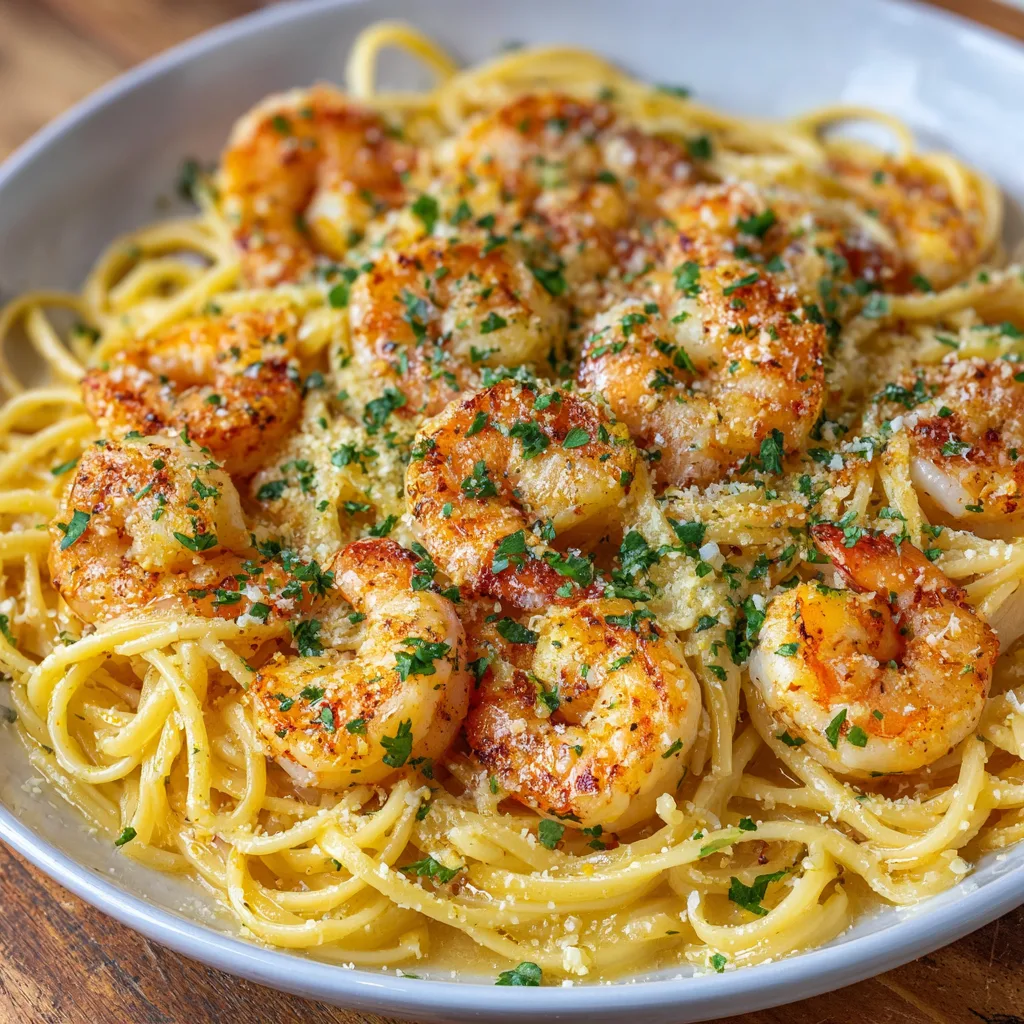 Garlic Butter Shrimp Pasta (3)