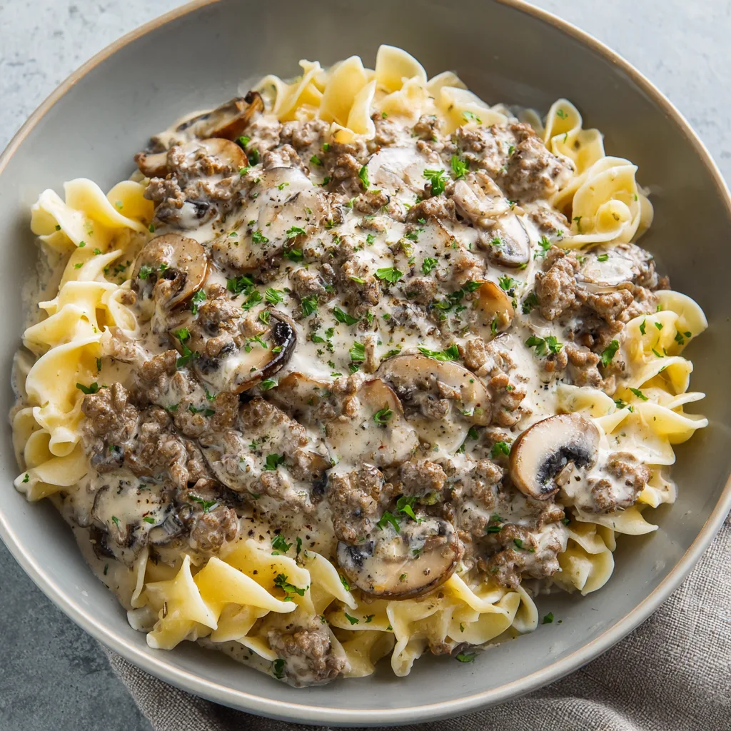 Ground Beef Stroganoff (2)