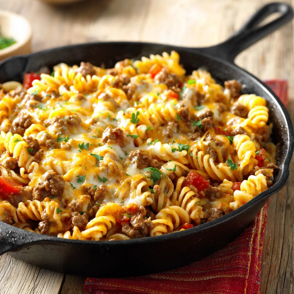 Ground Beef Pasta Easy Casserole And Cheesy Recipes (2)