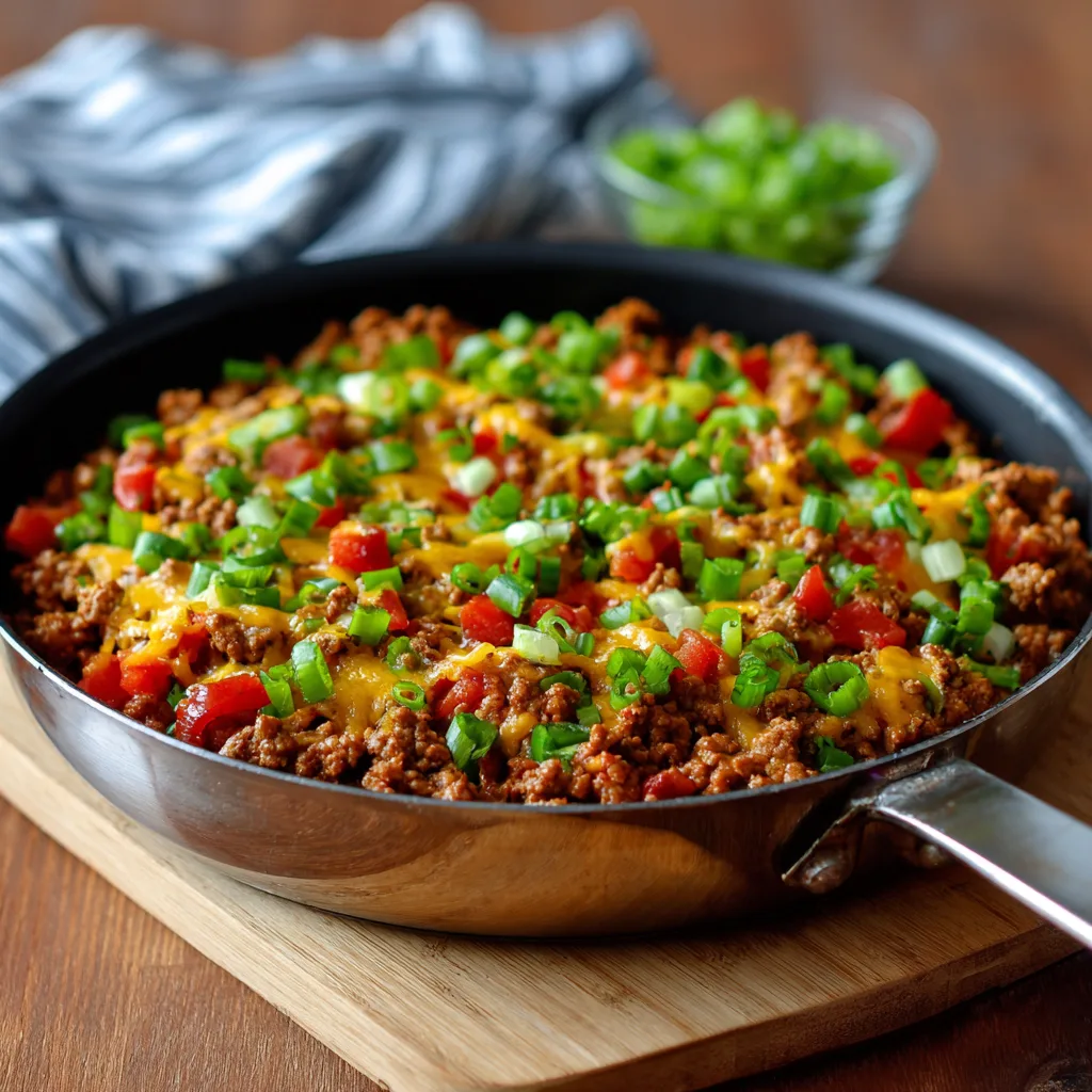 Hearty Ground Turkey One Pot Meal (3)