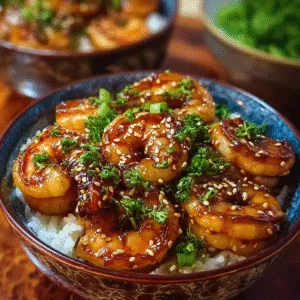 Honey Garlic Shrimp Bowls (1)