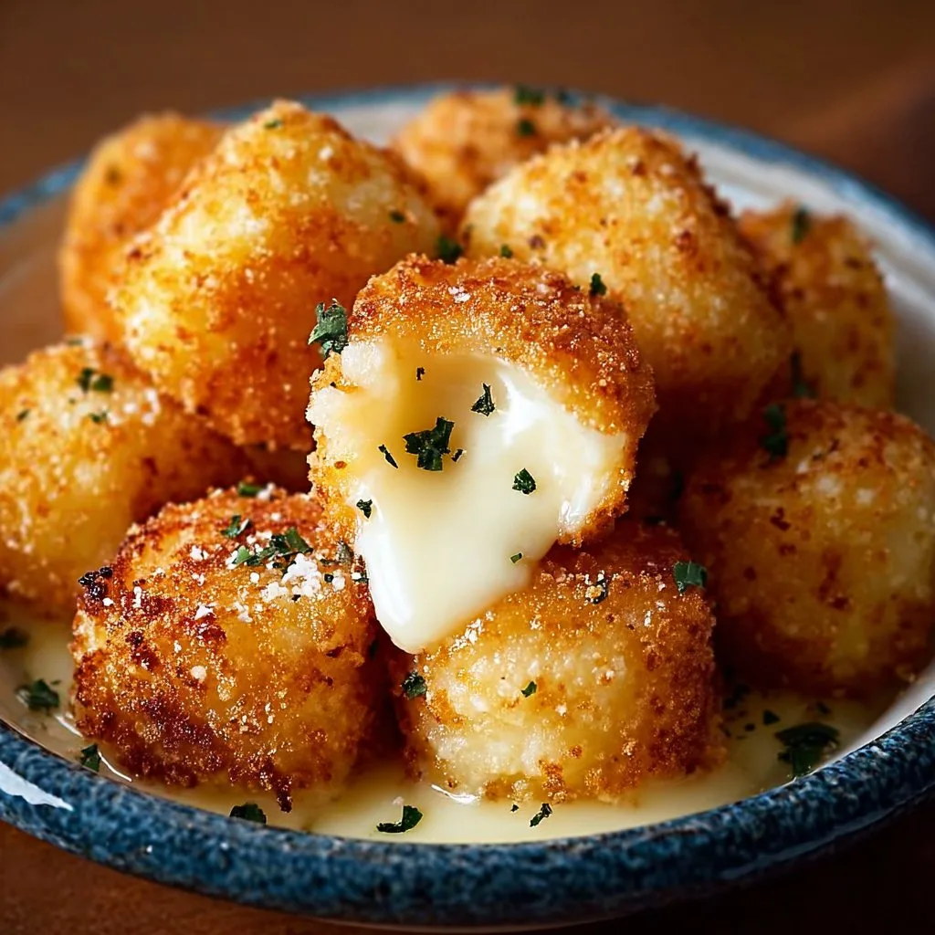 Cheesy Parmesan Mozzarella Bites