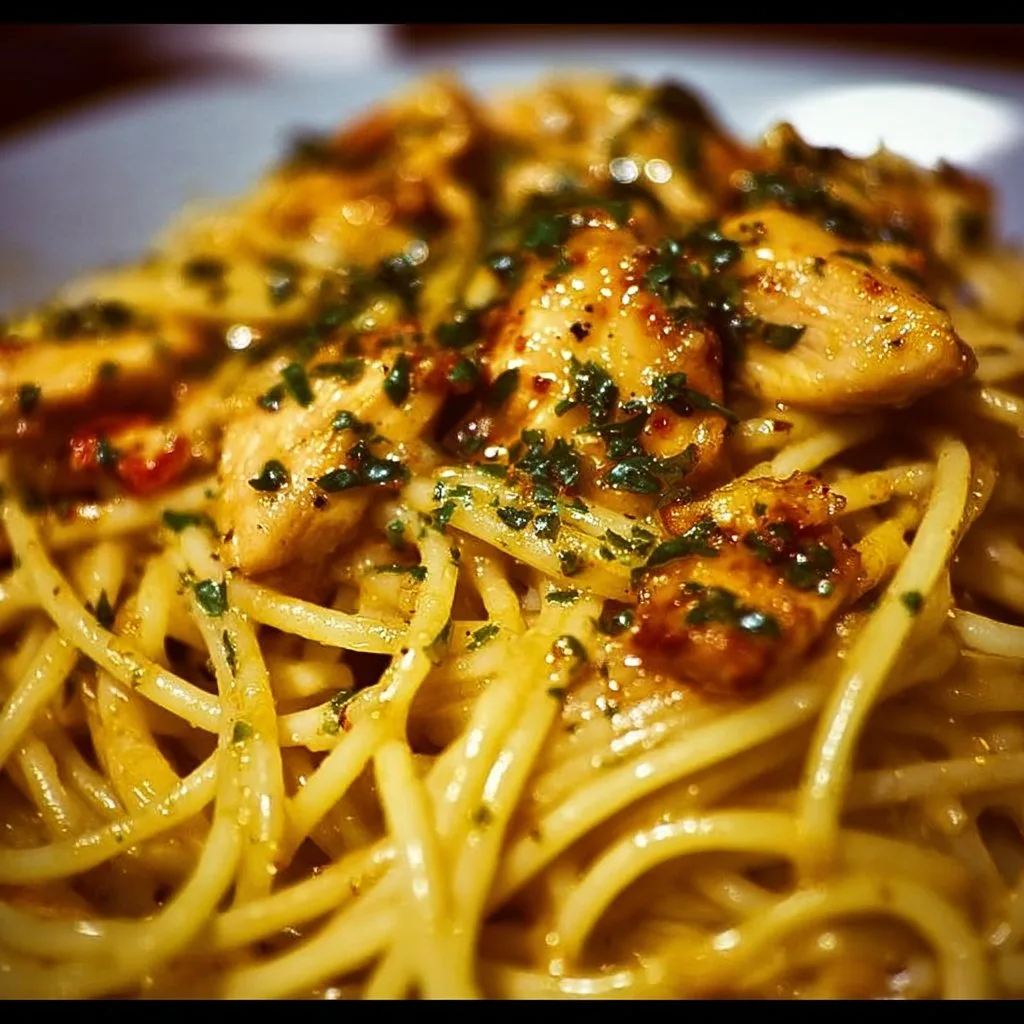 Monterey Chicken Spaghetti