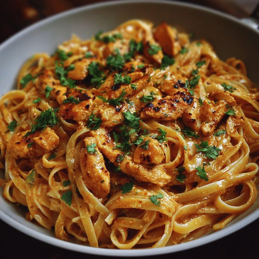 Cowboy Butter Chicken Linguine