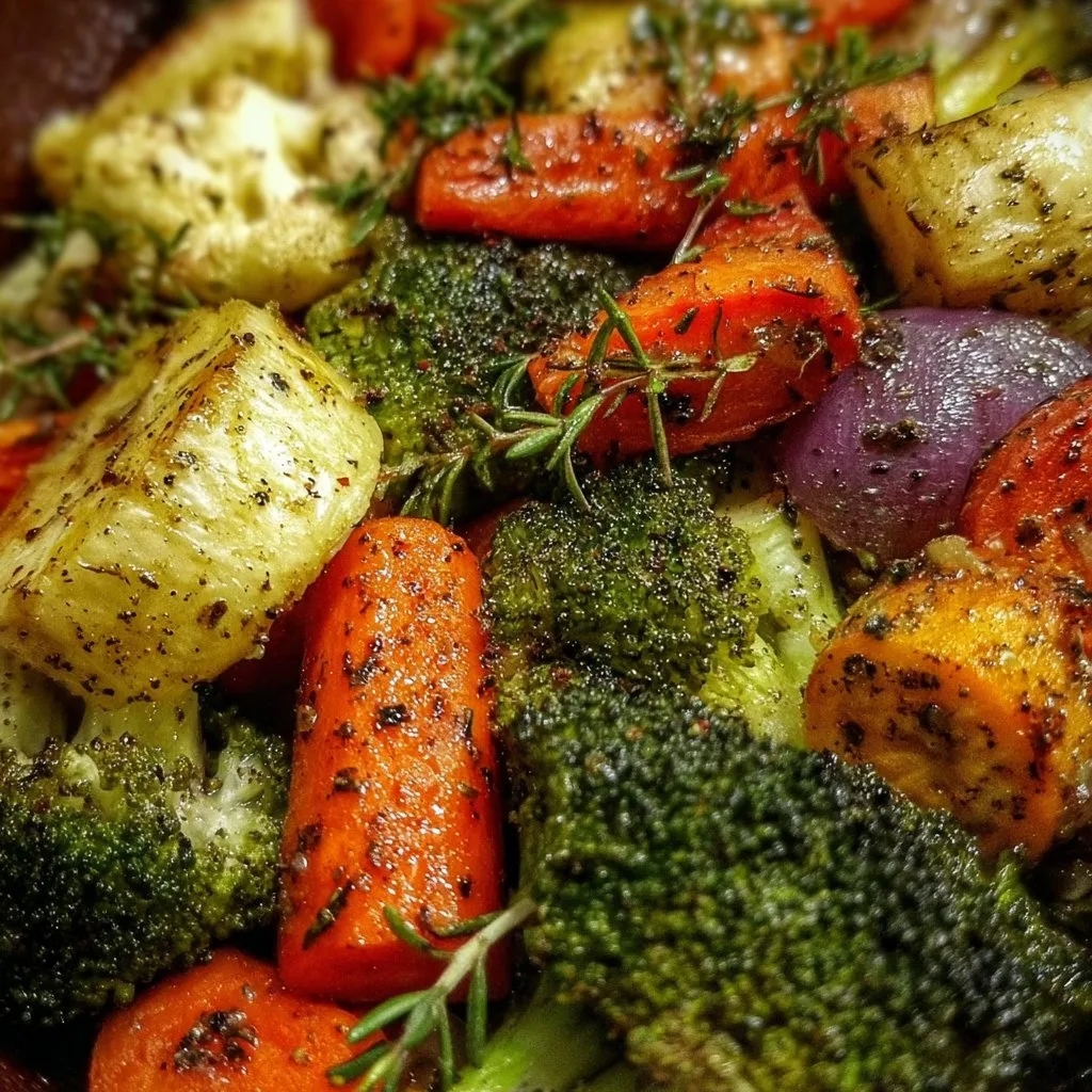Garlic Roasted Vegetables