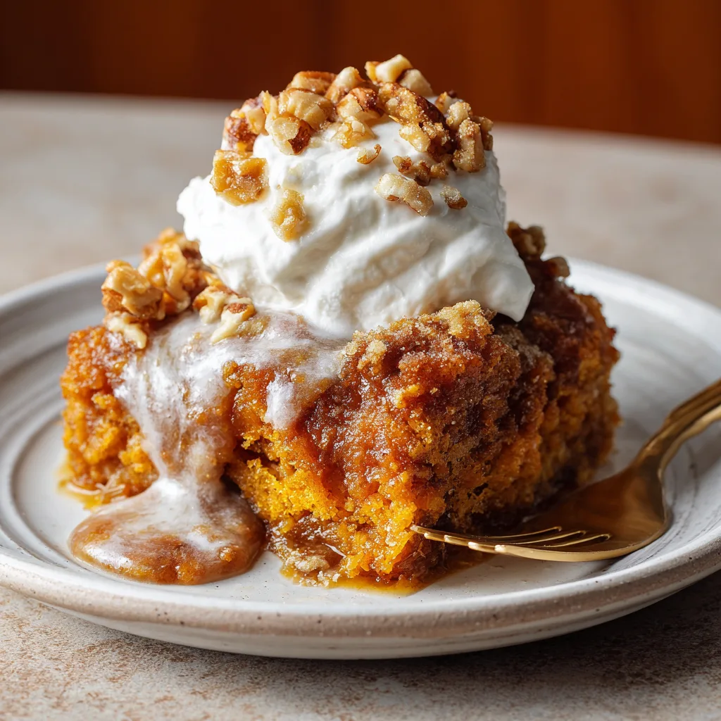 Pumpkin Dump Cake 1