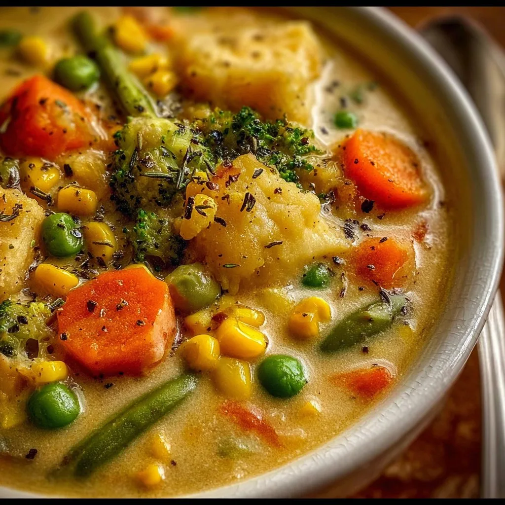 Veggie Pot Pie Soup: Comfort in a Bowl Without the Crust