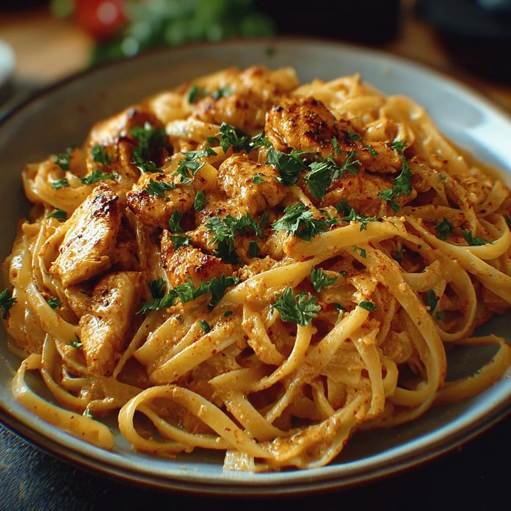 Cowboy Butter Chicken Linguine