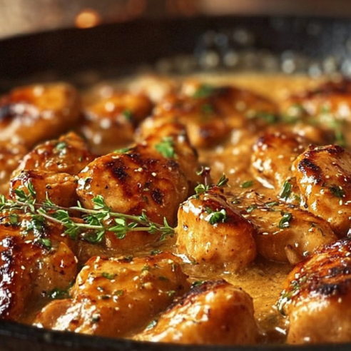Texas Roadhouse Butter Chicken Skillet