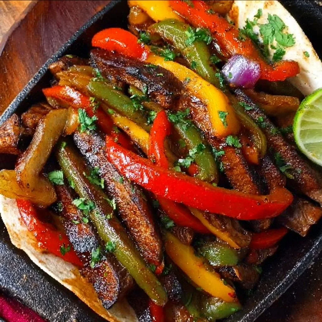 Portobello Vegan Fajitas