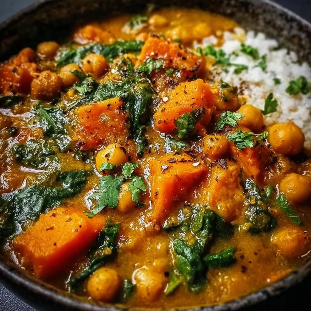 Sweet Potato and Chickpea Curry