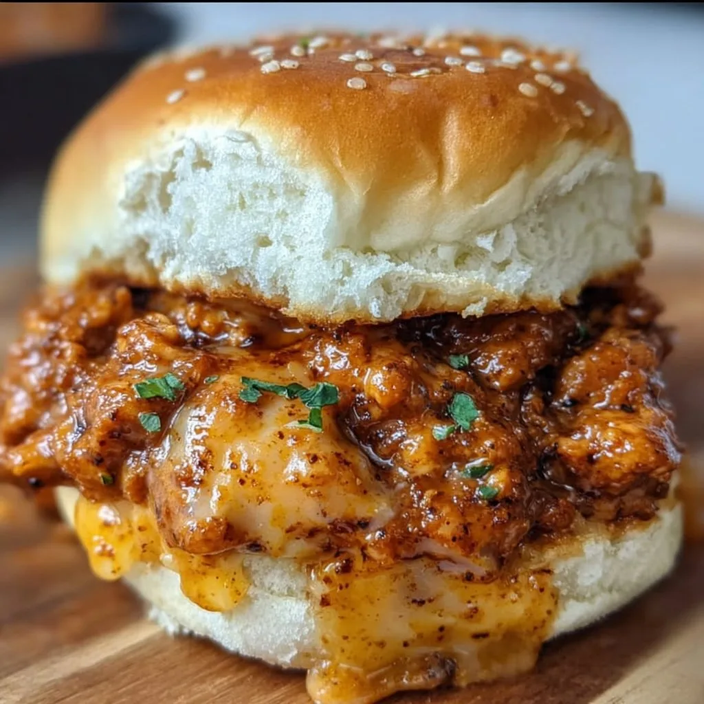 Cajun Chicken Sloppy Joes