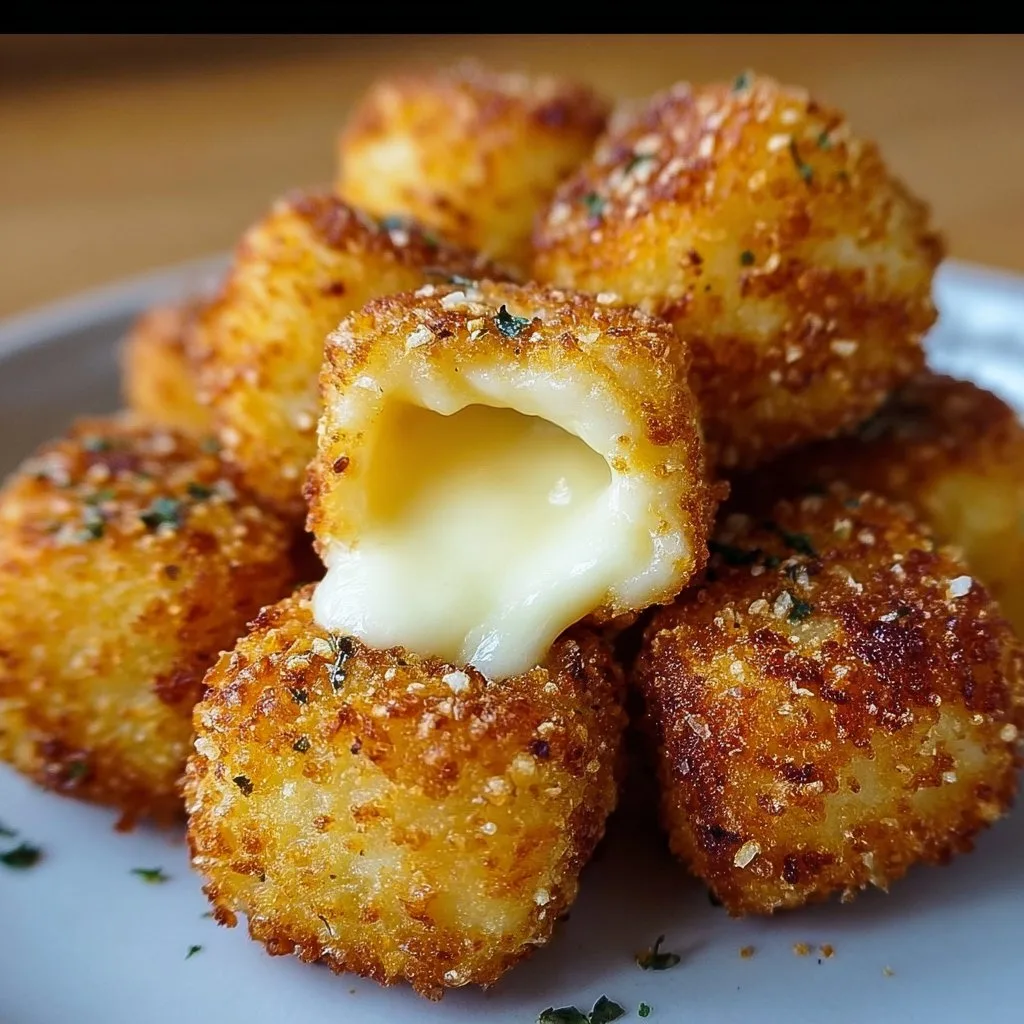 Cheesy Parmesan Mozzarella Bites