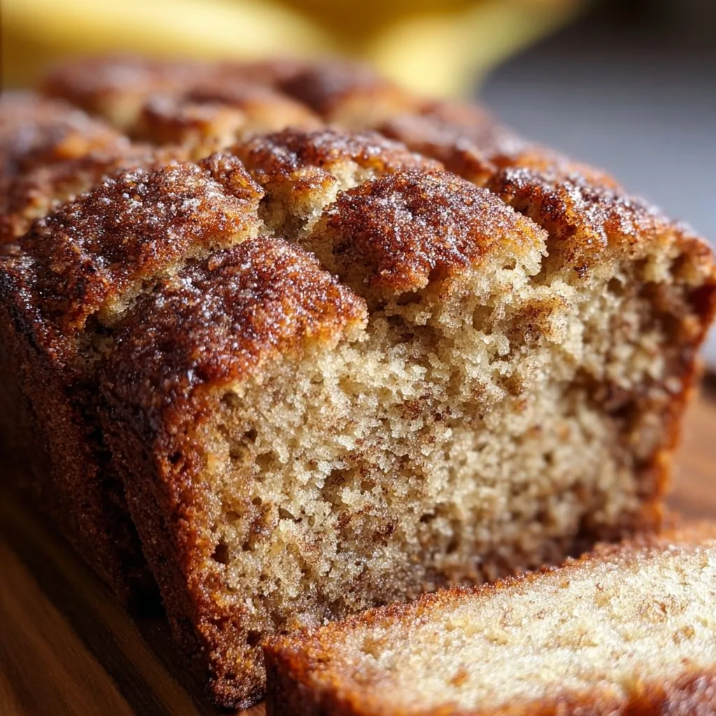Snickerdoodle Banana Bread Recipe