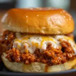 Delicious Cajun Chicken Sloppy Joes served with toppings